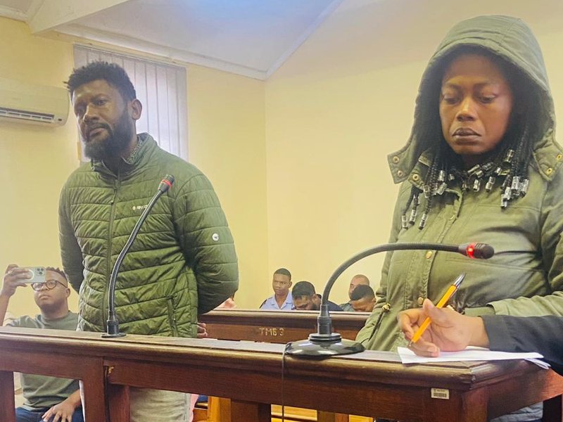 Phala Phala theft suspects Imanuwela David (39) and Froliana Joseph (30)