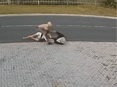 WATCH: Horrific attack on SA couple caught on camera