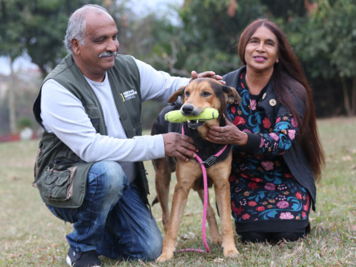 INSPIRING: The Naidu family from Cato Manor has a dog that reminds us to give thanks