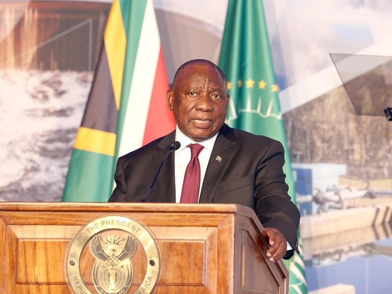 PRESIDENT CYRIL RAMAPHOSA WATER SUMMIT