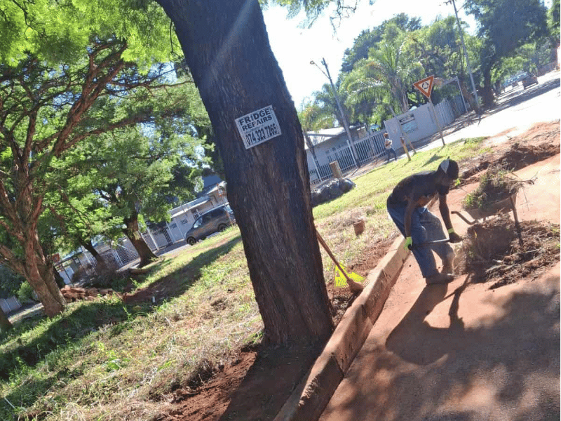 PRETORIA CORNER CLEAN UP