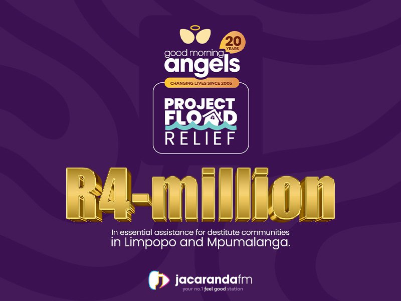 PROJECT FLOOD RELIEF R4 million