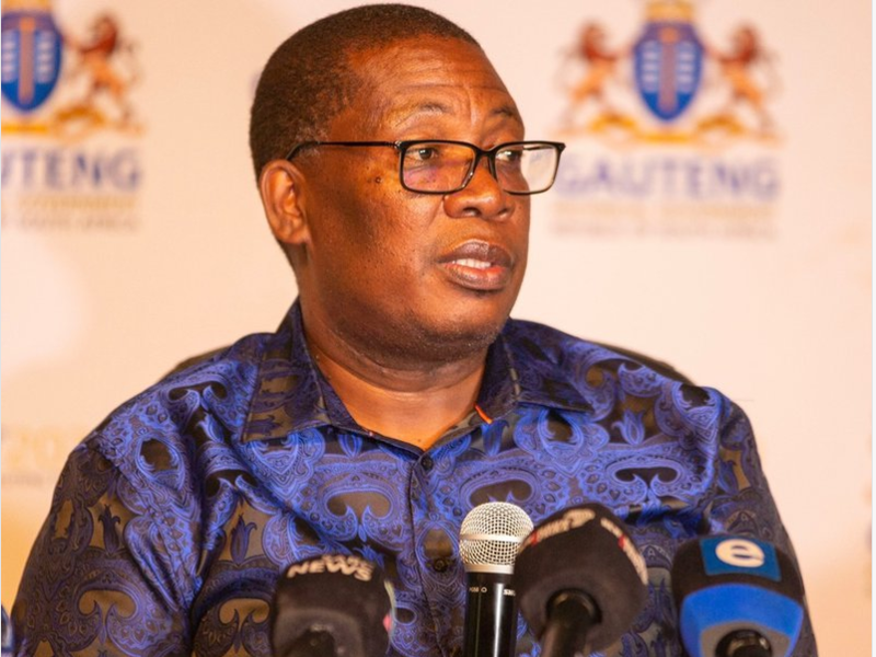 Gauteng Premier Panyaza Lesufi September 2025