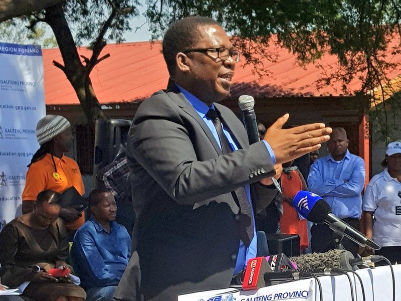 Panyaza Lesufi rape