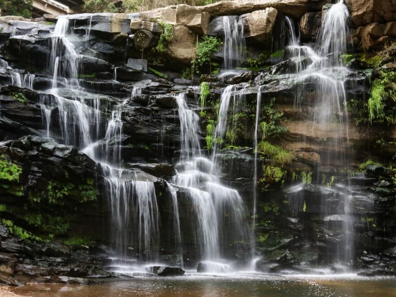 Paradise valley waterfalls