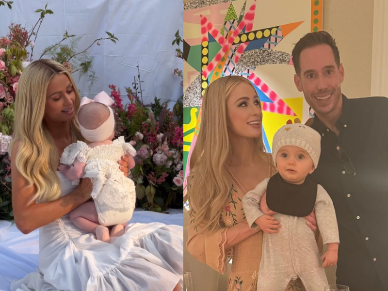 Paris Hilton and her husband Carter Reum