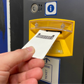 Mall parking ticket