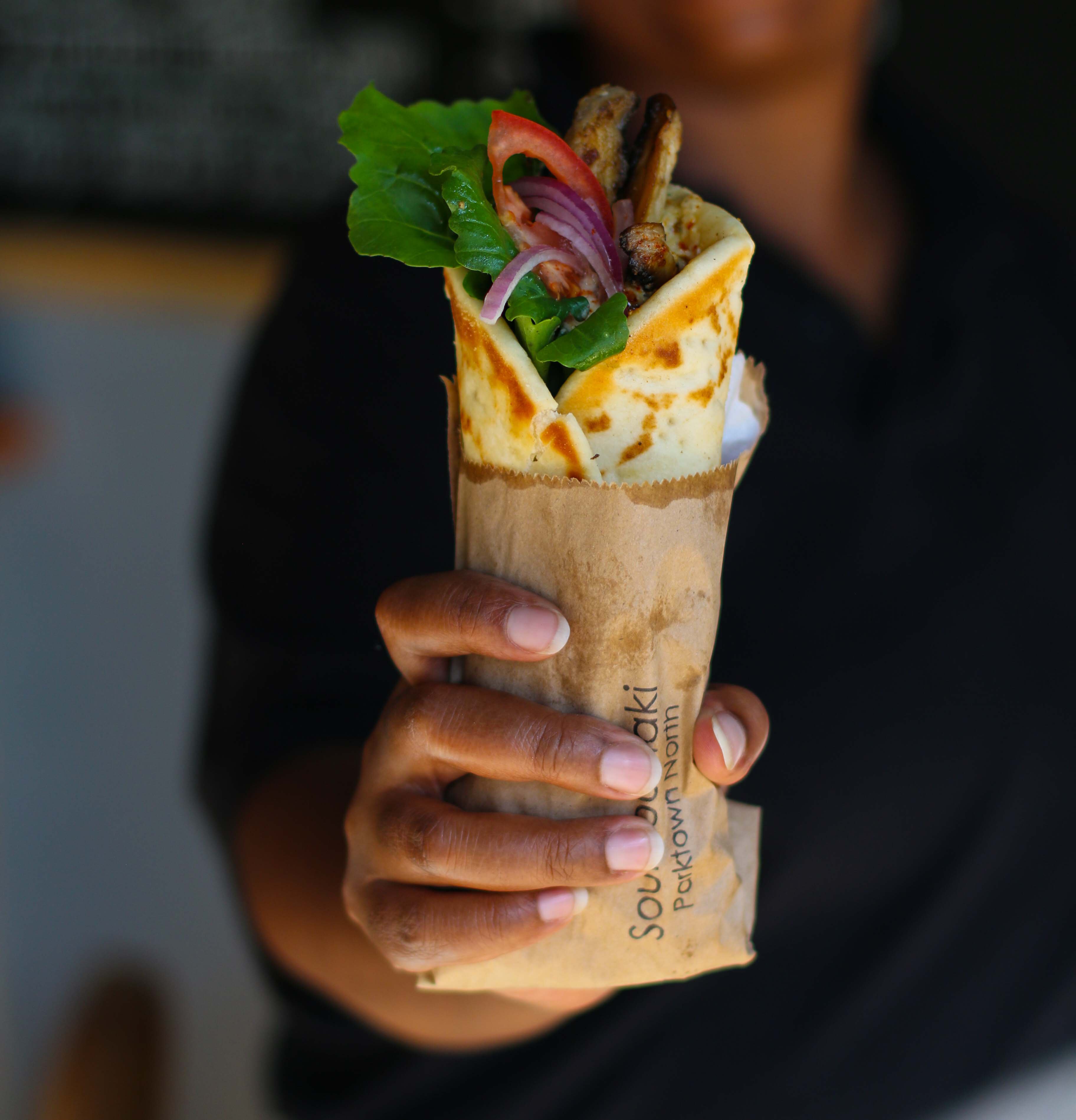 Soul Souvlaki wrap