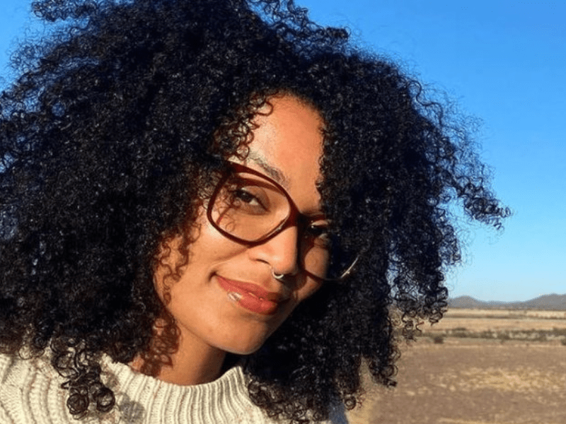 Pearl Thusi shows off her afro