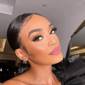 Pearl Thusi wearing glamorous makeup