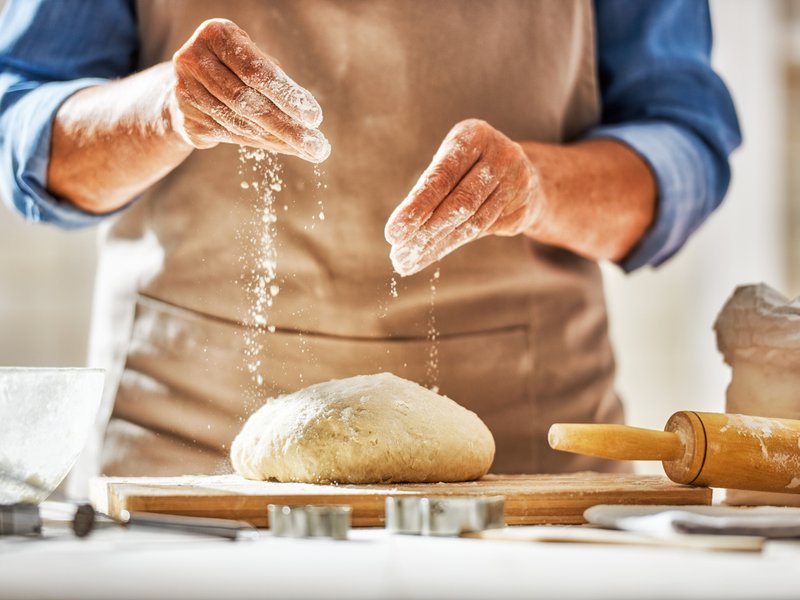 Baking dough