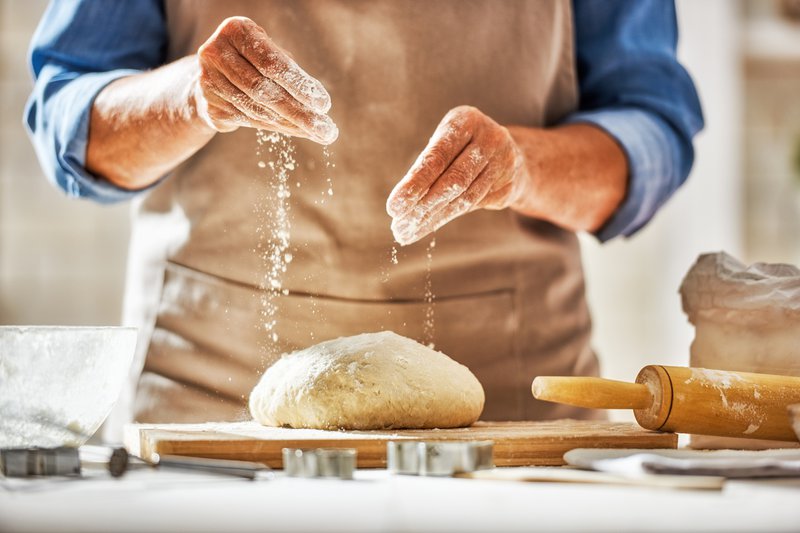 Baking dough