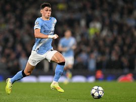 Manchester City forward Phil Foden