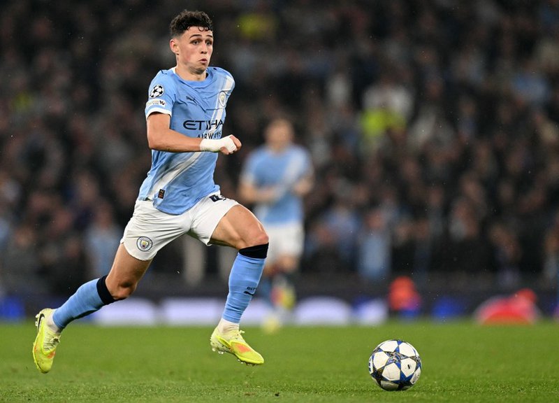 Manchester City forward Phil Foden