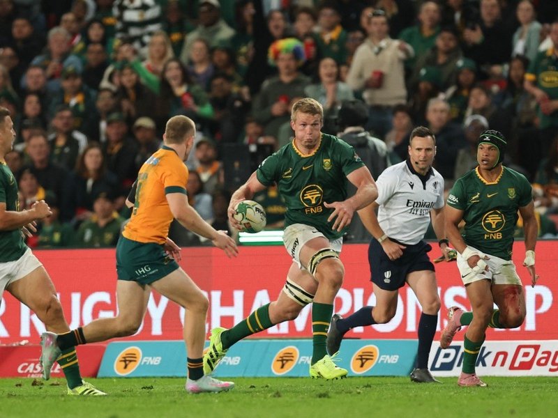 Springbok flanker Pieter-Steph du Toit