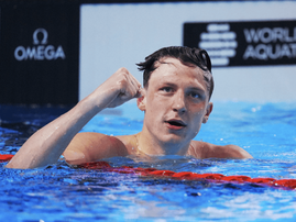 Pieter Coetzé wins gold at World Aquatics Championship