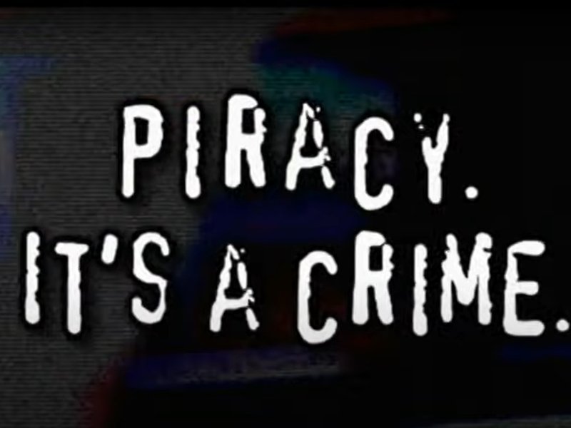 Piracy is a crime