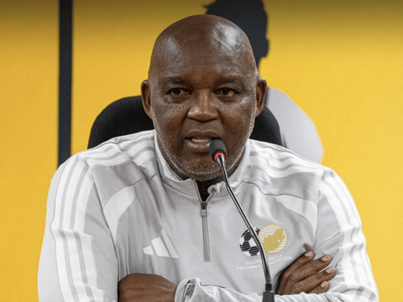 Bafana Bafana coach Pitso Mosimane speaks to media ahead of AFCON qualifier
