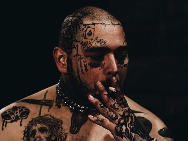 Post Malone Smoking