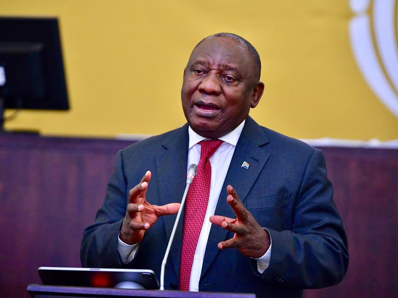 President Cyril Ramaphosa 10 june