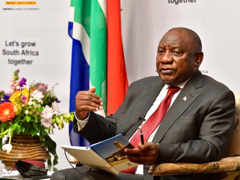 President Cyril Ramaphosa media 10 june