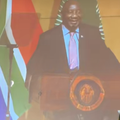 President Cyril Ramaphosa speaks at the 7th social justice summit