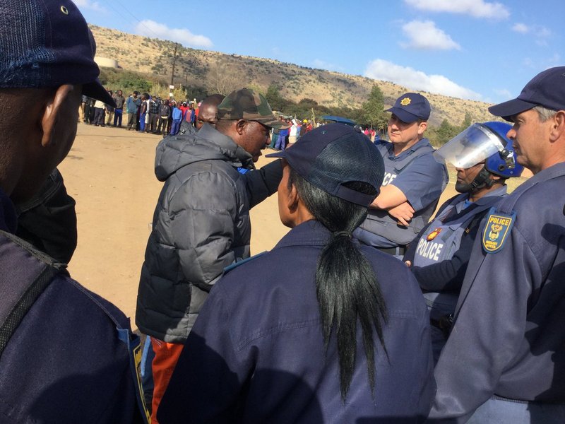 Pretoria Gardens unrest