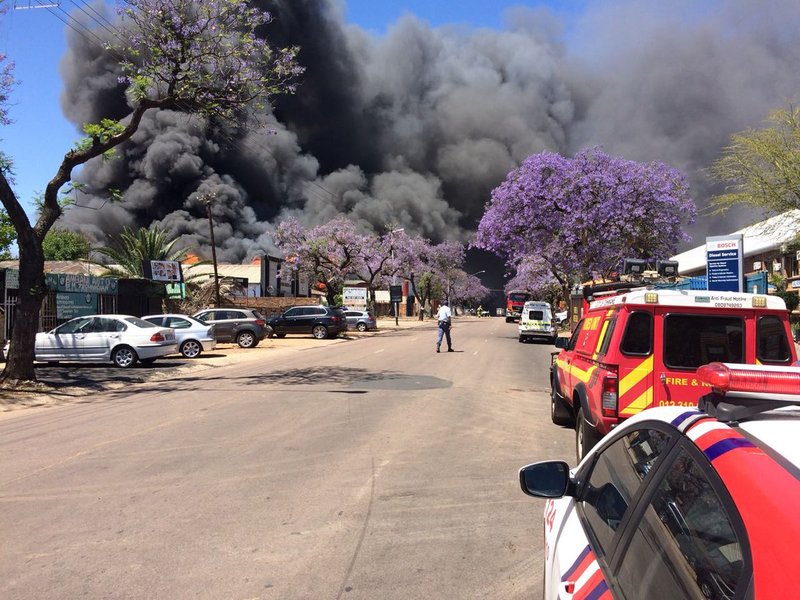 Pretoria West fire 1