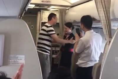Flight attendant fired after her boyfriend proposes mid-flight