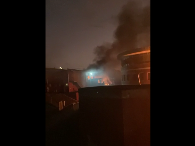 Protesting MUT students torch campus