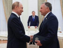 Russian President Vladimir Putin meets US envoy Steve Witkoff