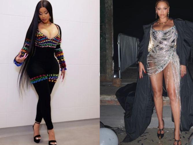 Cardi B and Beyonce
