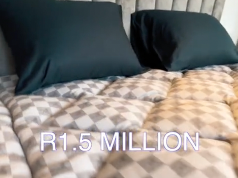 R1.5 Million bed from TikTok video