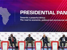 President Cyril Ramaphosa and Paul Kagame