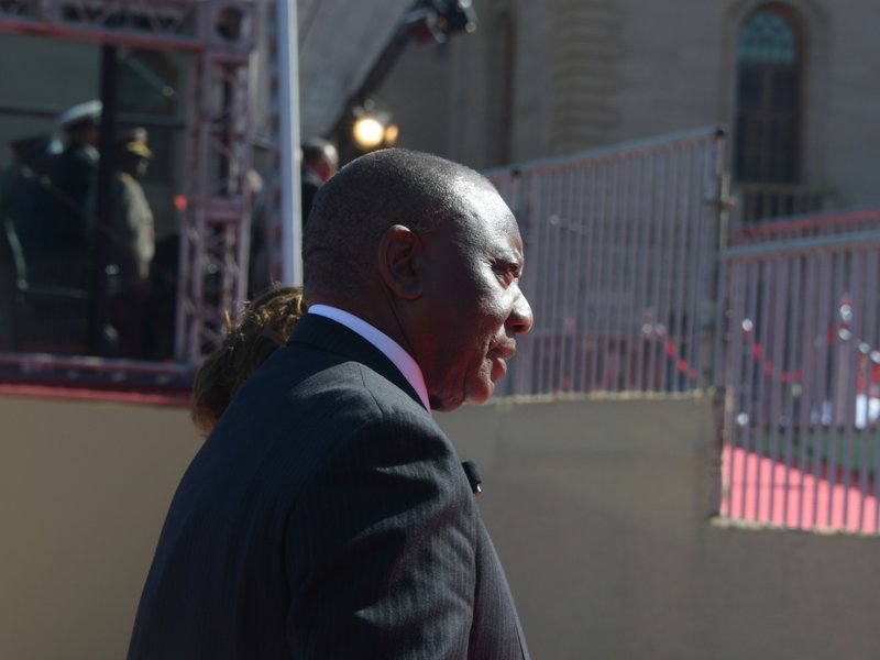 PRESIDENT CYRIL RAMAPHOSA  INAUGURATION