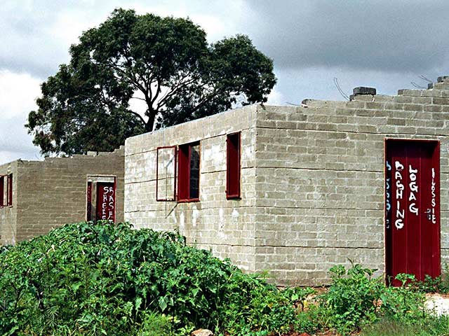 Incomplete RDP house