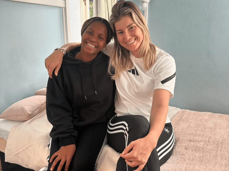 Rachel Kolisi and Siya Kolisi's sister Liphelo Madlingozi