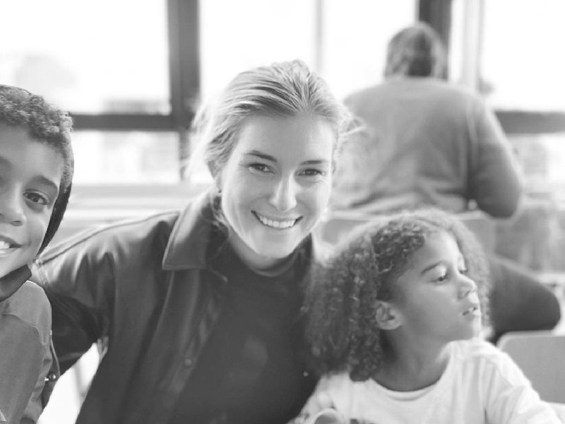Rachel Kolisi and her children