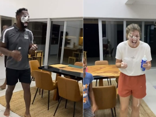 Rachel and Siya Kolisi