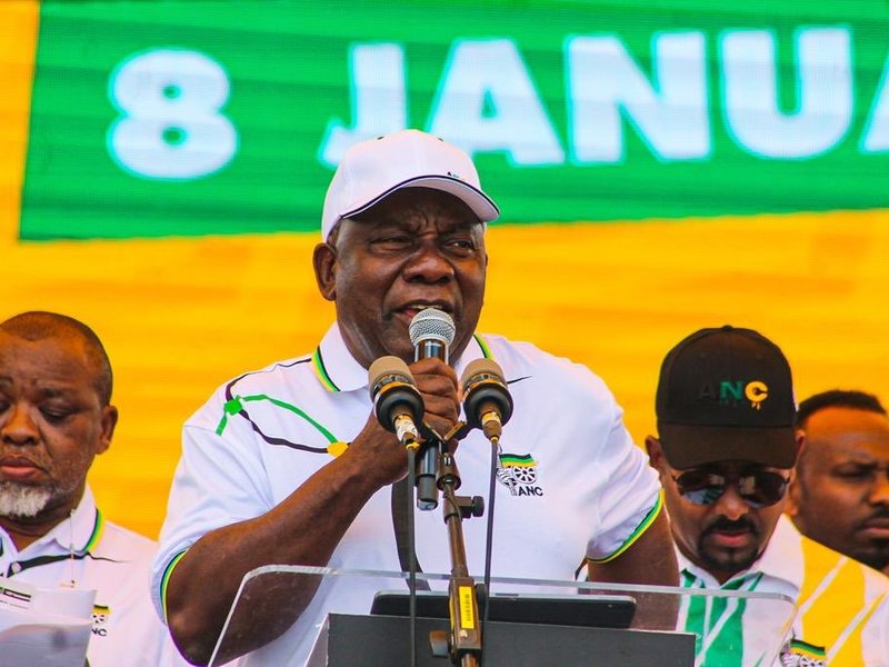 African National Congress (ANC) President, Cyril Ramaphosa.