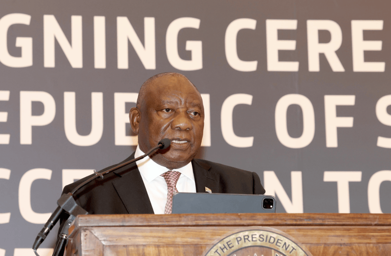 President Cyril Ramaphosa announces SA has officially acceded to Afreximbank