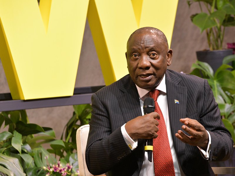 Cyril Ramaphosa, infrastructure
