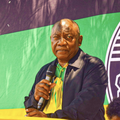 ANC President Cyril Ramaphosa at party birthday celebrations 2026