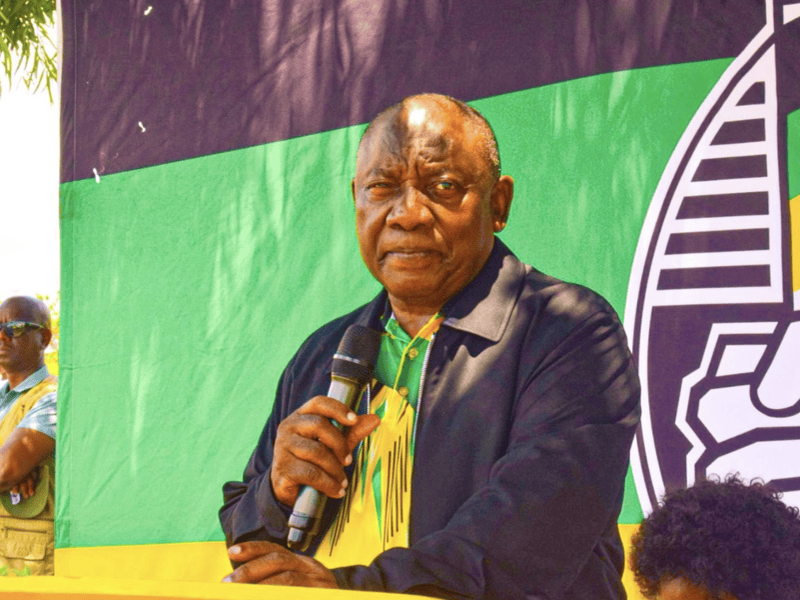 ANC President Cyril Ramaphosa at party birthday celebrations 2026
