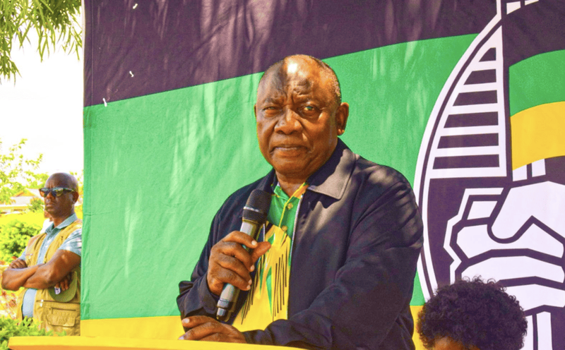 ANC President Cyril Ramaphosa at party birthday celebrations 2026