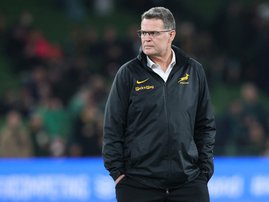 Springbok coach Rassie Erasmus ahead of Ireland Test November 2025
