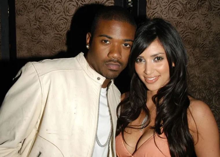 Ray J and Kim Kardashian / Patrick McMullan / Getty