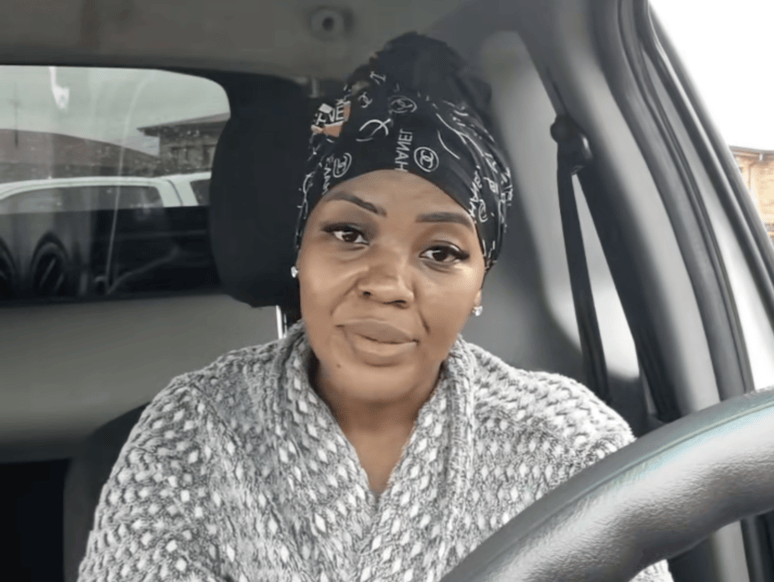 Refilwe Chirwa Pajamas during school run