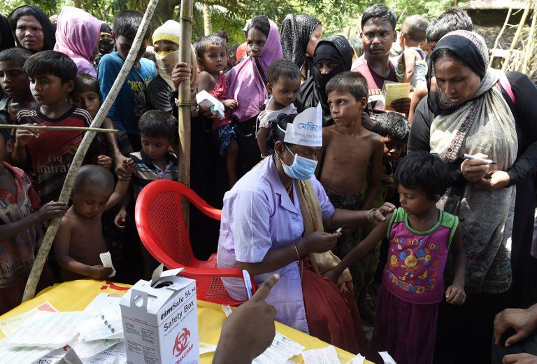 Rohingya refugees