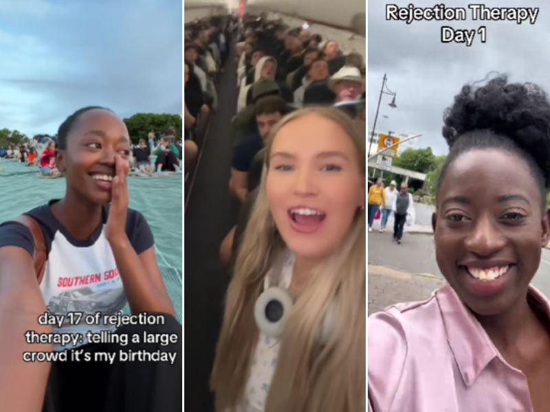 Rejection therapy TikTok trend